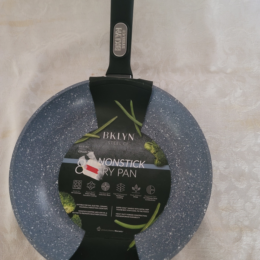 Blue Nonstick Fry Pan